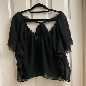 EXPRESS Ruffled Top